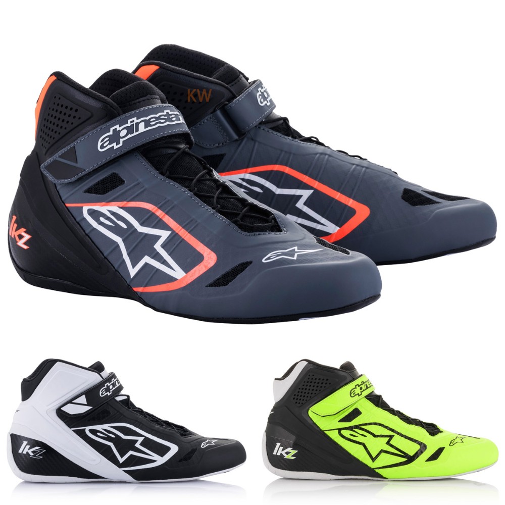 Technical Riding Shoes Alpinestars - Tech-1 KZ Karting Shoes | KartingWarehouse.com