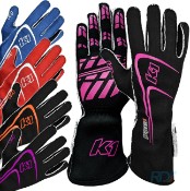 K1 - Track-1 Nomex SFI-5 Auto Racing Gloves 