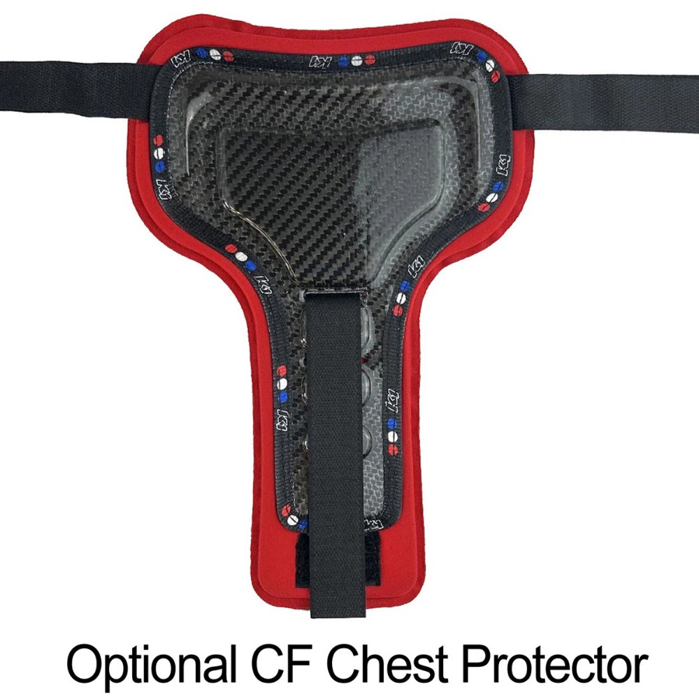 Custom Rib Protecter K1 - Ballistic CF Rib Protector | KartingWarehouse.com