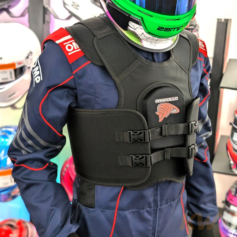 Armadillo Rib Protector Mod Valhalla - Armadillo SFI Rib & Chest Protector | KartingWarehouse.com